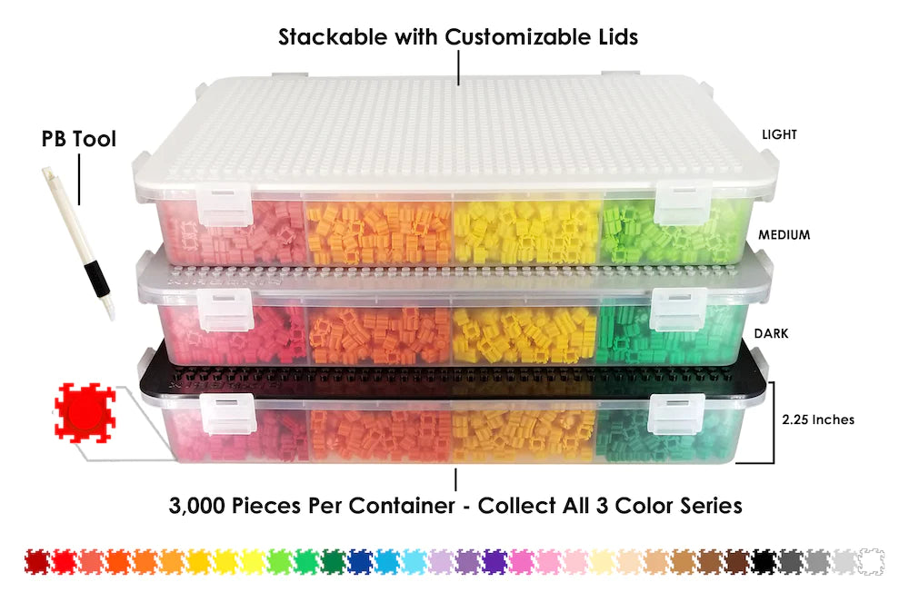 3000pc Container - Light Palette