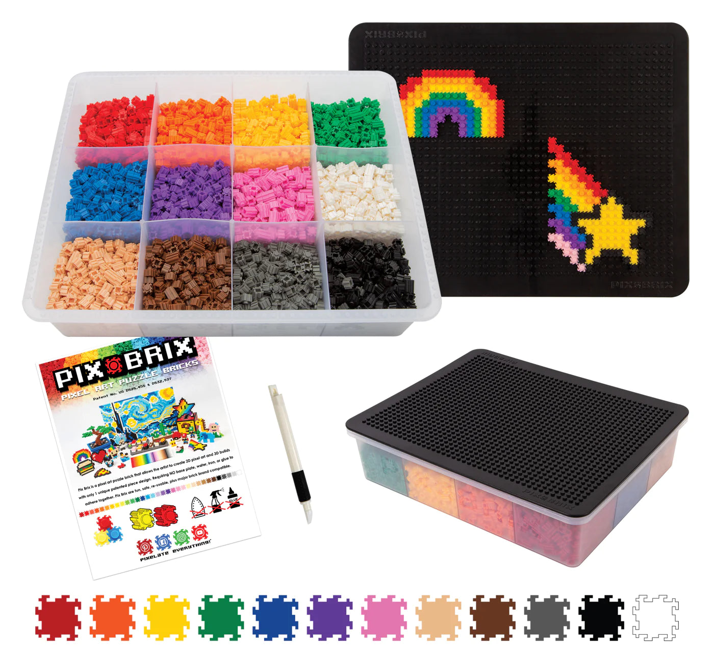 6000pc Container - Dark Palette