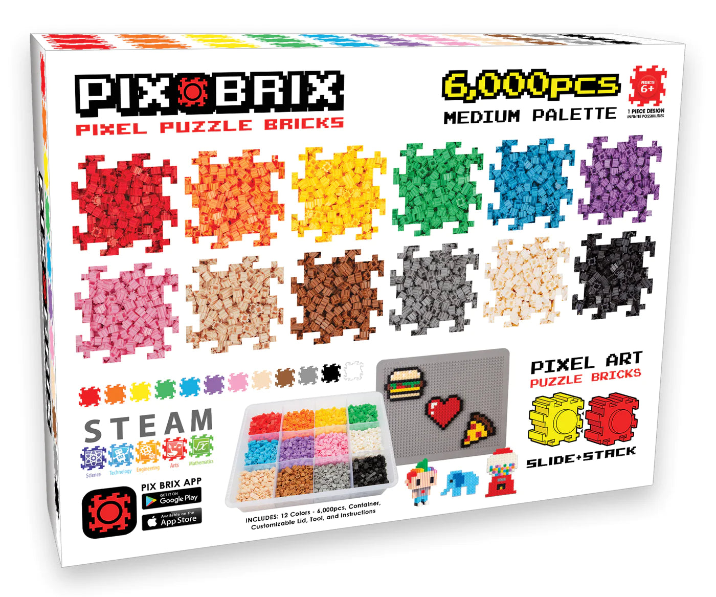 6000pc Container - Medium Palette